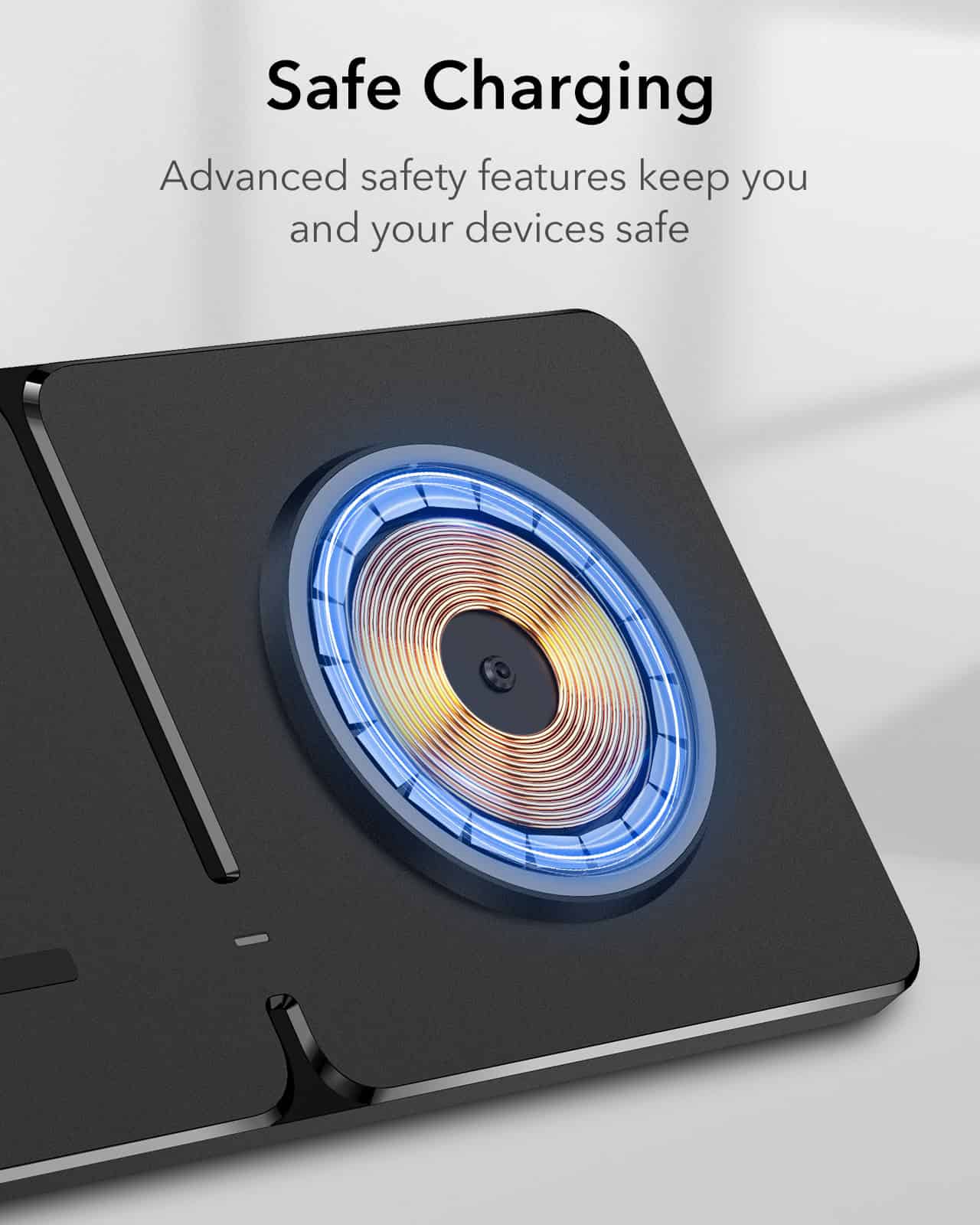 ESR Halolock Apple Watch Two-in-One Magnetic Wireless Charger