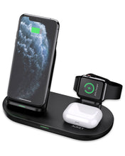 Load image into Gallery viewer, Aukey LC-A3 Aircore Series 3 in 1 Wireless Charging Station
