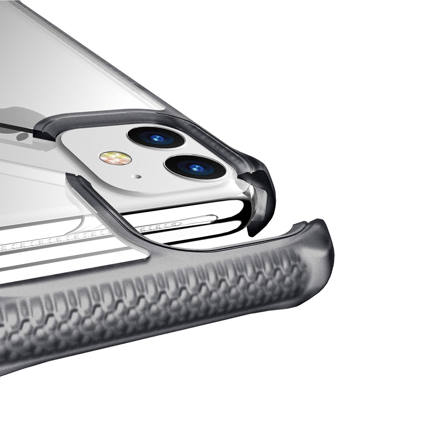 ITSKINS Hybrid Frost (MKII) Black & Transparent iPhone 11 Case