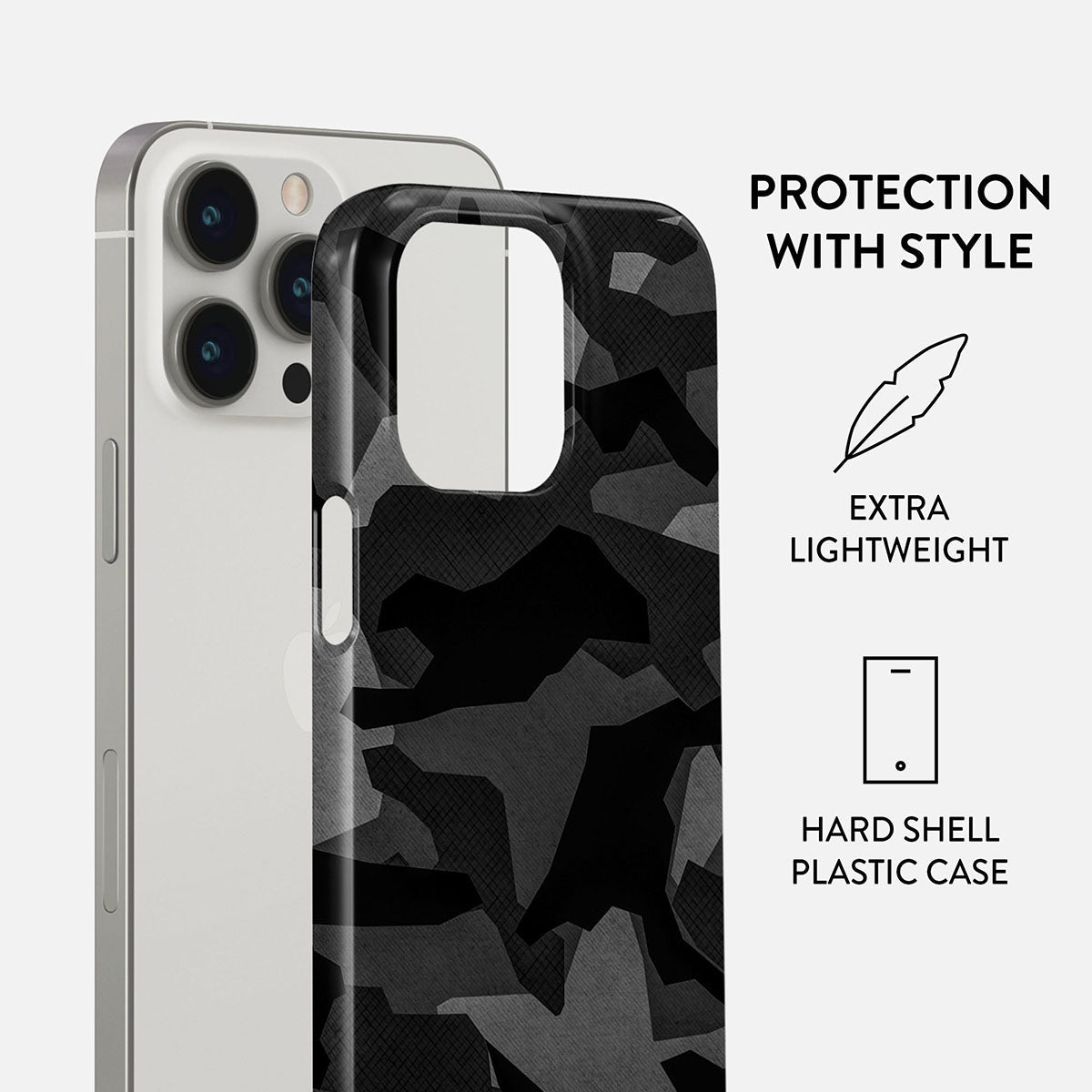 Burga Night Black Magsafe Case for iPhone 14 Pro / 14 Pro Max