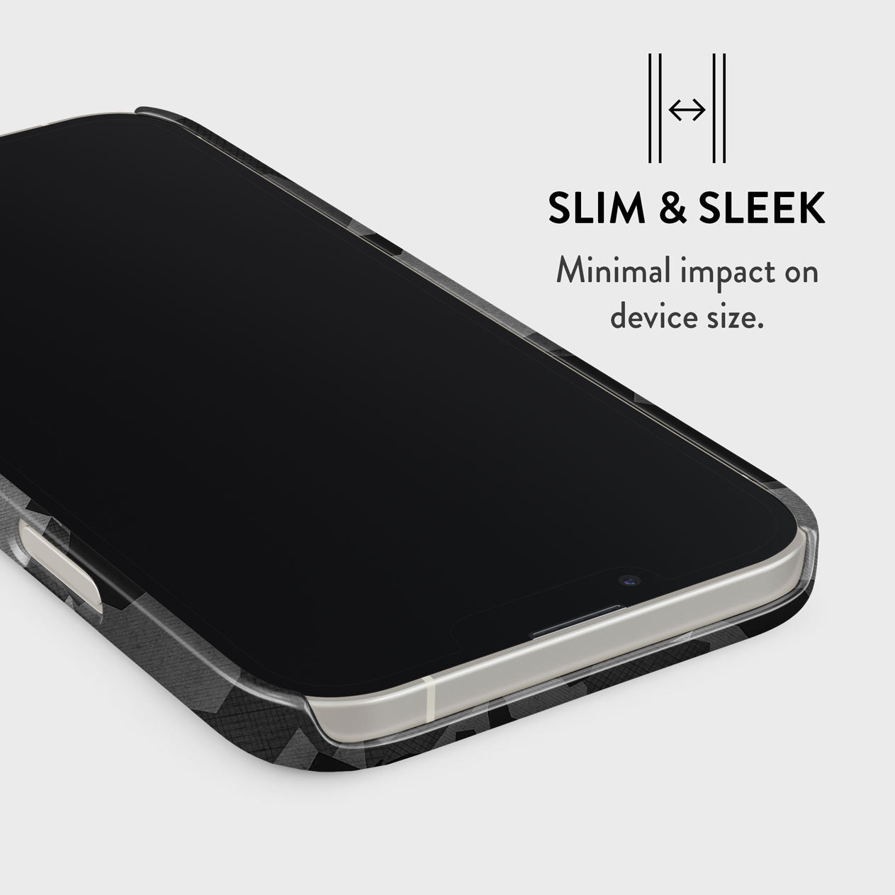 Burga Night Black Tough Case for iPhone 13 / 13 Pro / 13 Pro Max