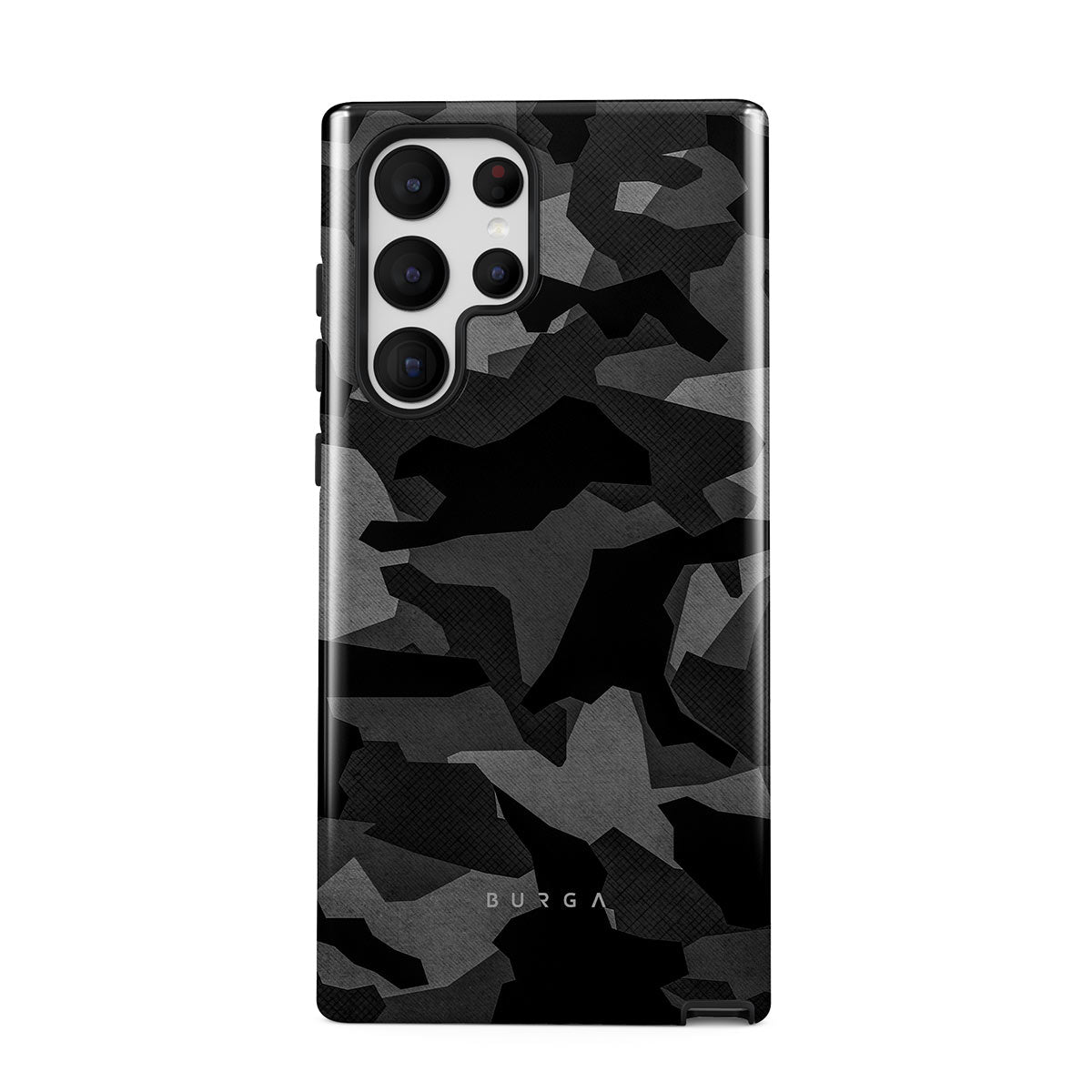 BURGA Night Black - Samsung S22 Plus / S22 Ultra Tough Phone Cases