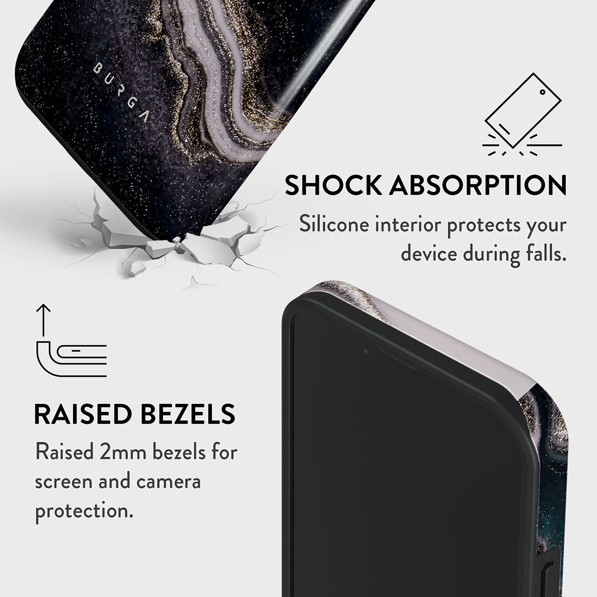 Burga Magic Night - iPhone 13 / 13 Pro / 13 Pro Max Tough Phone Cases