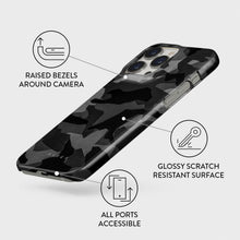Load image into Gallery viewer, Burga Night Black Magsafe Case for iPhone 14 Pro / 14 Pro Max
