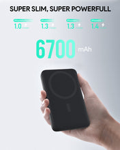 Load image into Gallery viewer, AUKEY PB-MS01 MagLynk 6700mAh Magnetic Wireless Charging Power Bank
