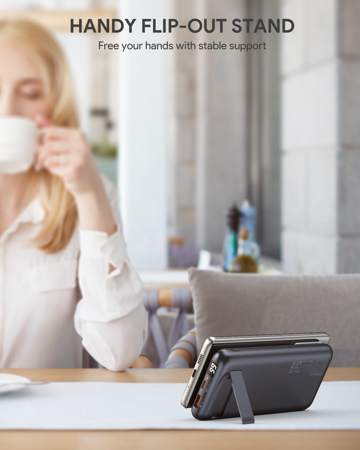 AUKEY PB-WL03 20,000mAh PD22.5W Wireless Power Bank PD