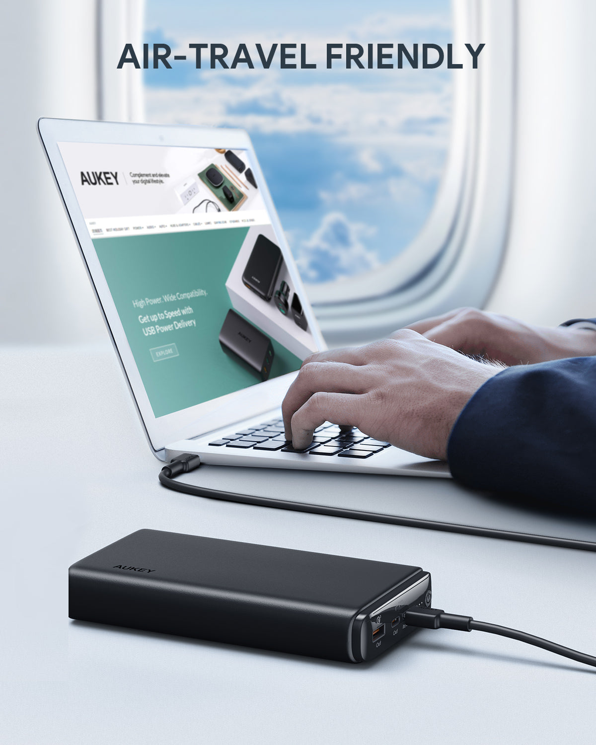 Aukey PB-Y24 Ultra Sprint 26,800mah 65W PD & QC 3.0