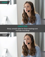Load image into Gallery viewer, Aukey PC-LM1E Stream Series 1080P Dual-Mic Webcam For Meetings, Gaming, Live Streaming On Mac Windows
