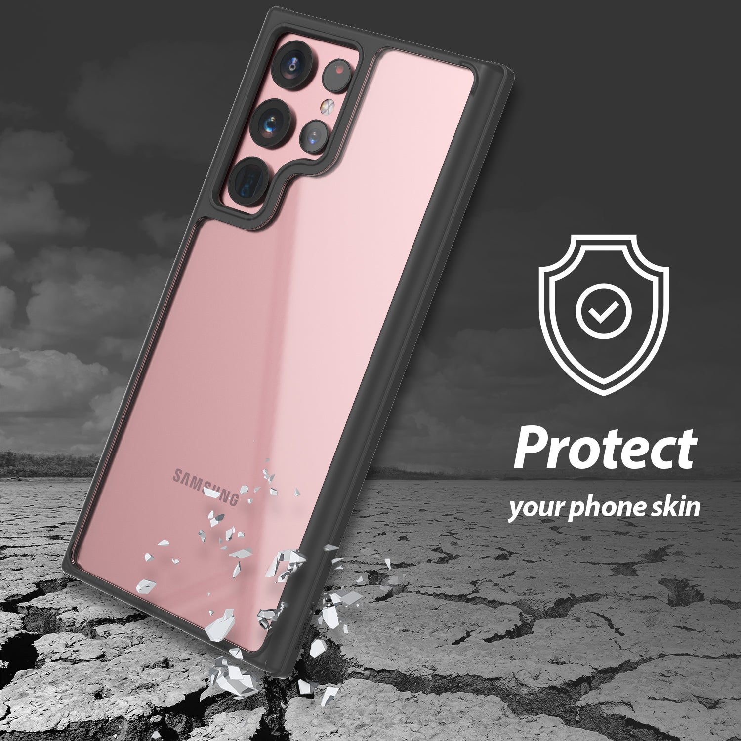 Whitestone S22 Ultra Matte Black Scope Case