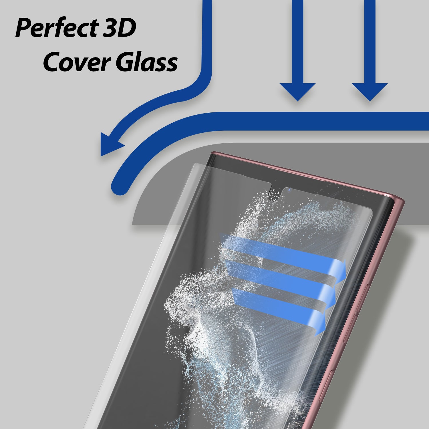 Whitestone Dome Tempered Glass for S22 ULTRA