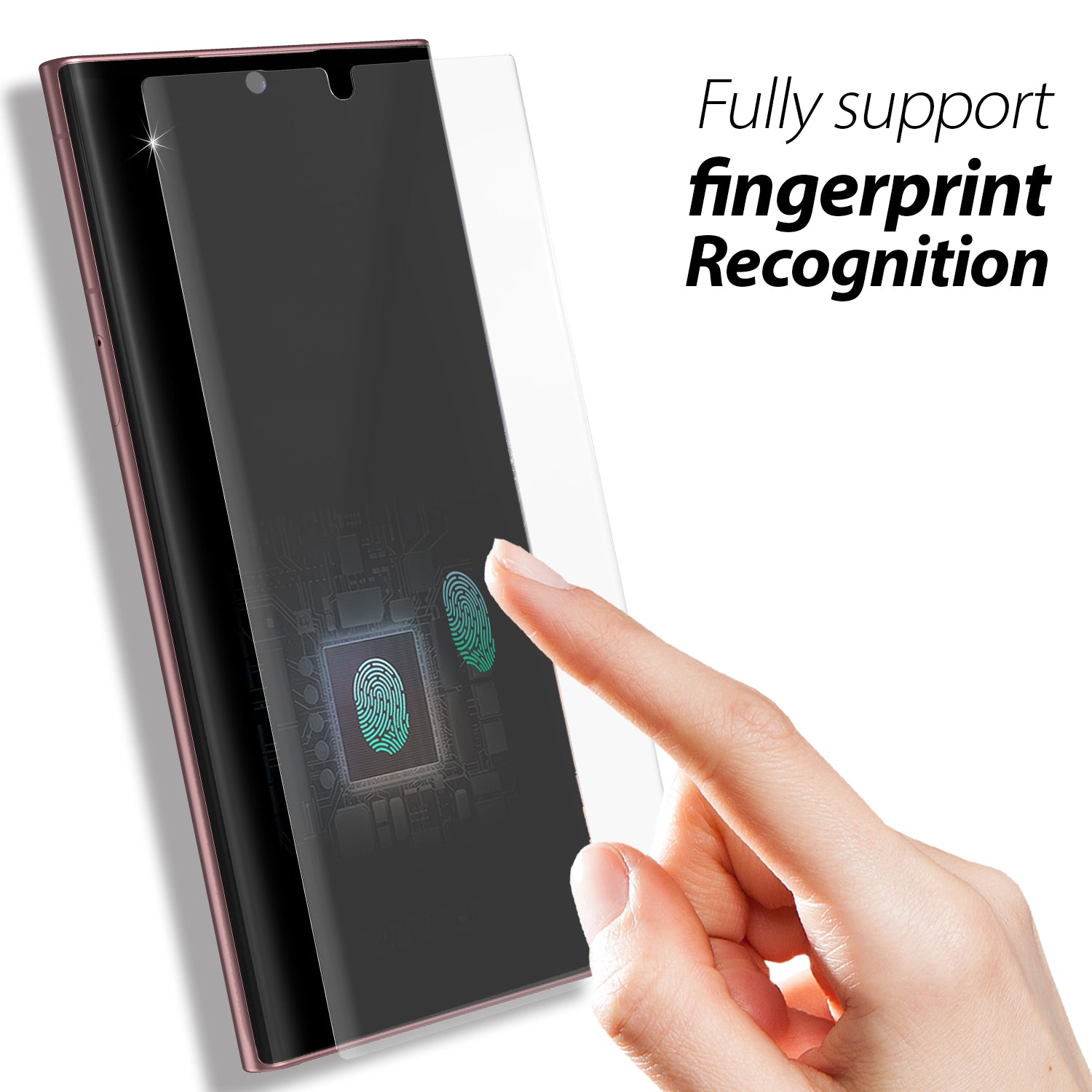 Whitestone Dome Tempered Glass for S22 ULTRA