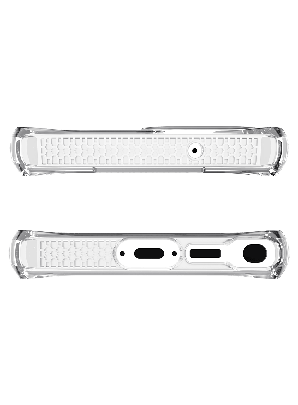 ITSKINS HYBRID R CLEAR Compatible with MagSafe for Galaxy S23 Ultra Transparent