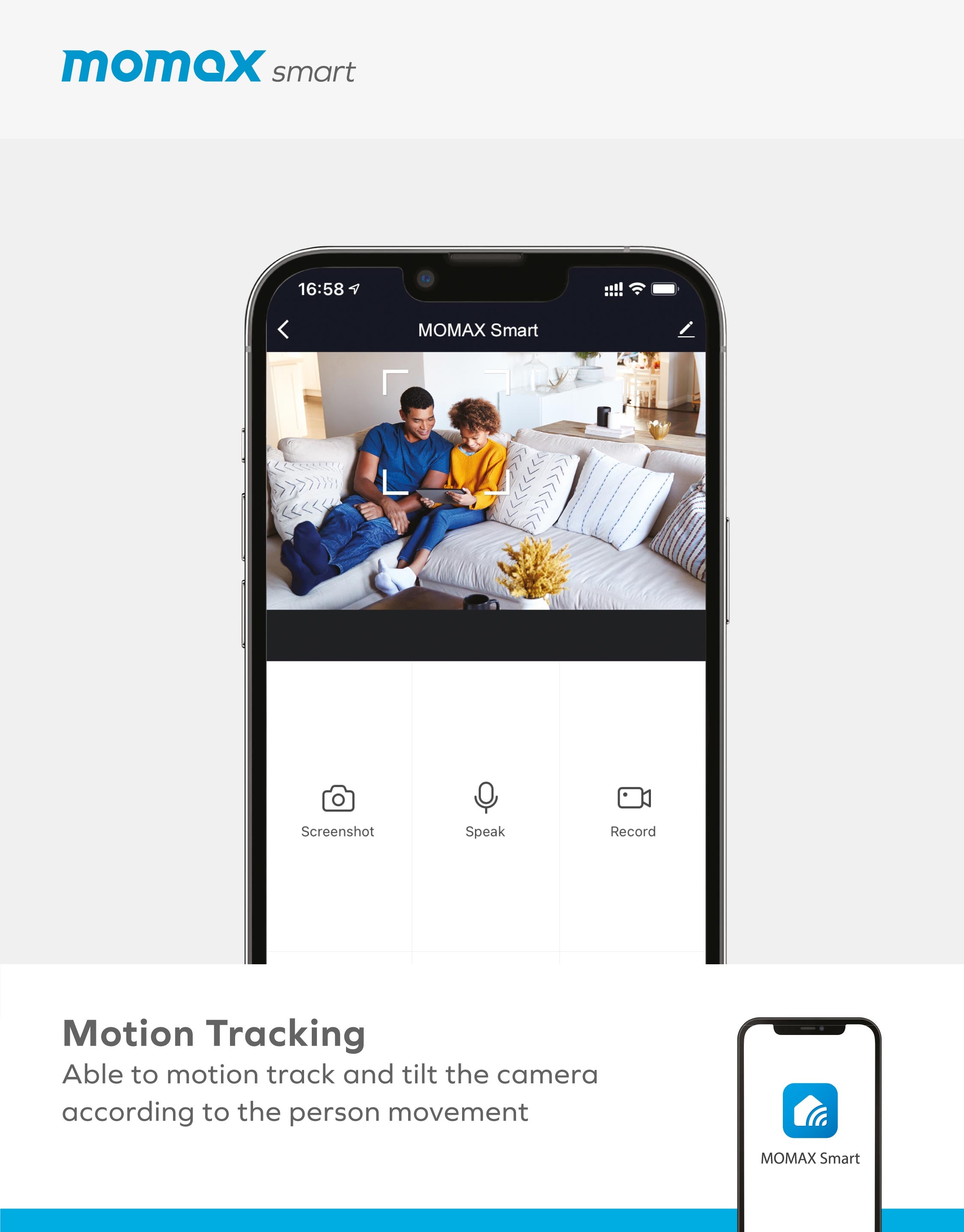 Momax Smart Eye IoT IP 360° Camera