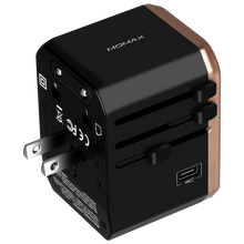 Load image into Gallery viewer, Momax UA5 1-World Travel AC Adaptor (1-Port USB-C + 4-Port USB-A)
