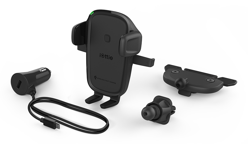 iOttie Easy One Touch Wireless 2, Wireless Charging Car Mount CD Slot & Air Vent