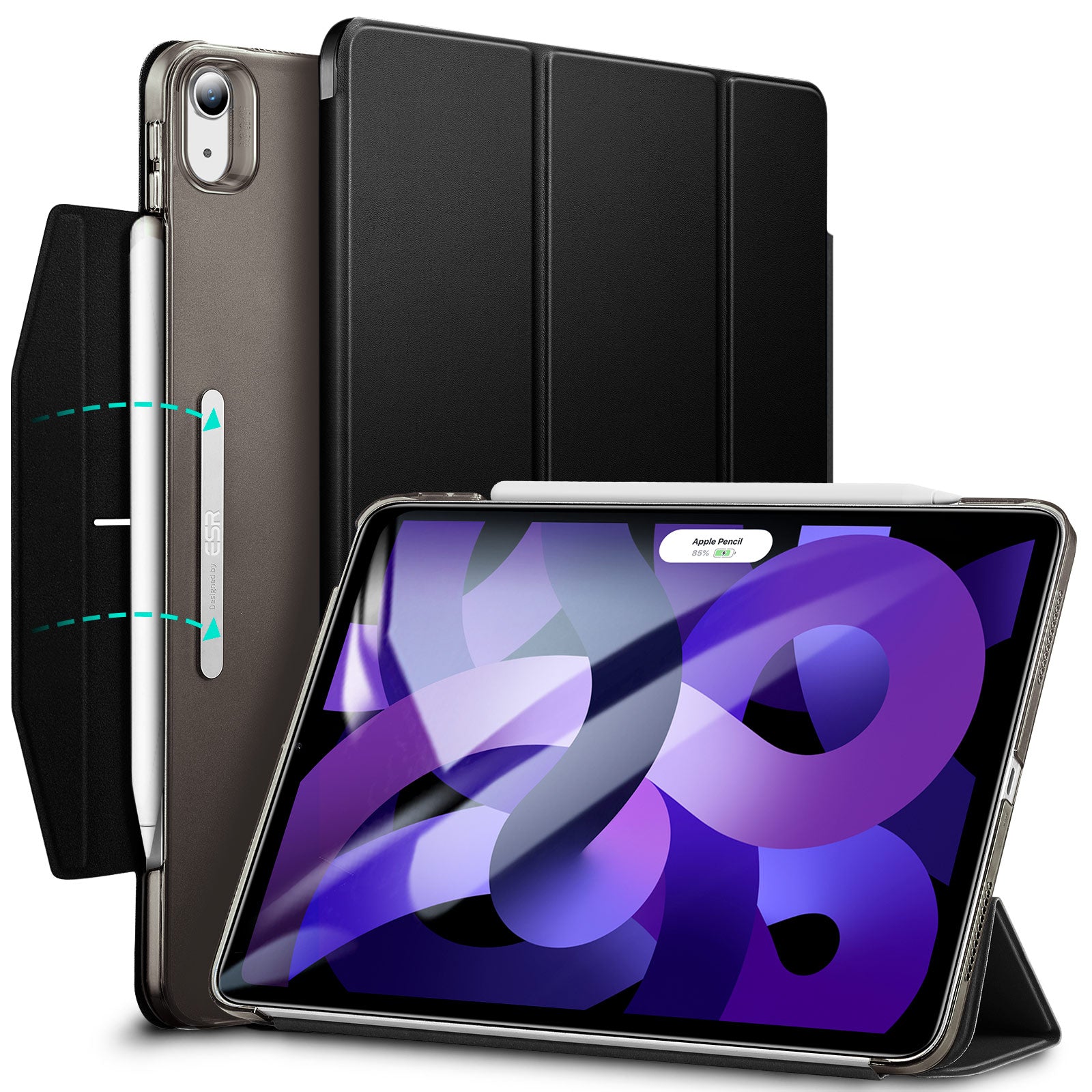 ESR Ascend Trifold Smart Case for iPad Mini 6 / iPad Air 4/5 / iPad 7/