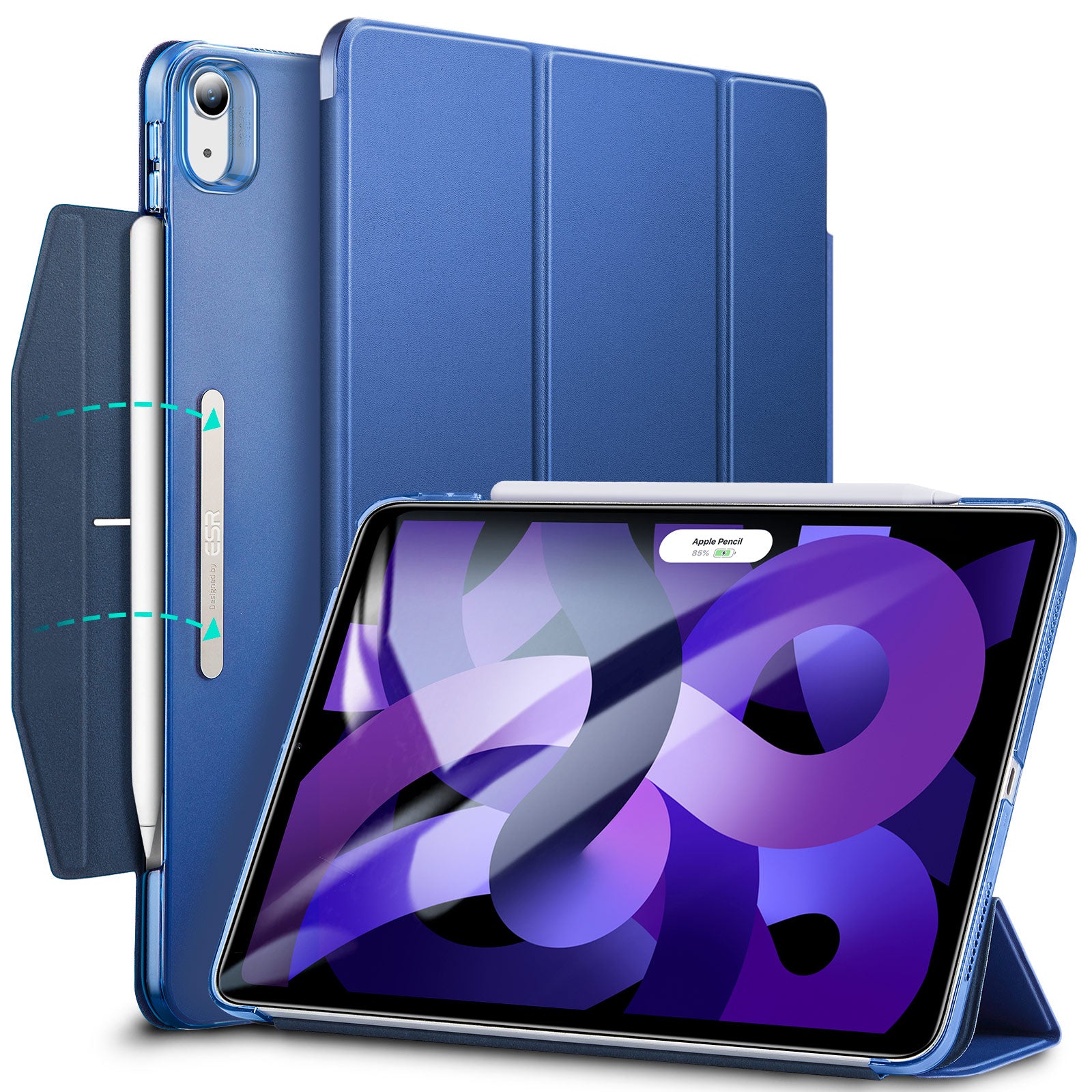 ESR Ascend Trifold Smart Case for iPad Mini 6 / iPad Air 4/5 / iPad 7/