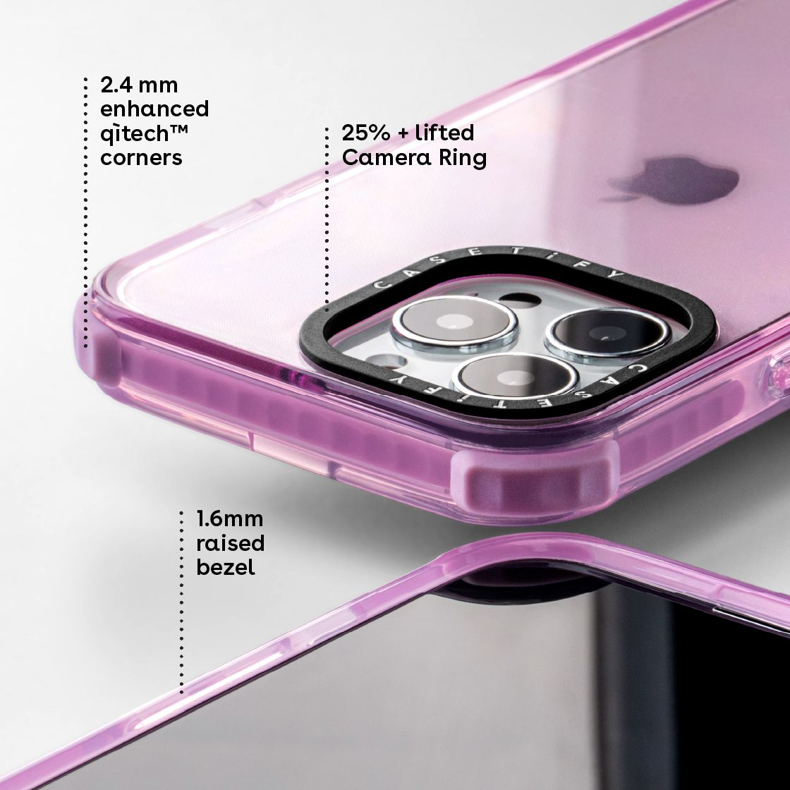 Casetify Magsafe Ultra Impact Case for iPhone 13 Pro / Pro Max - Sheer